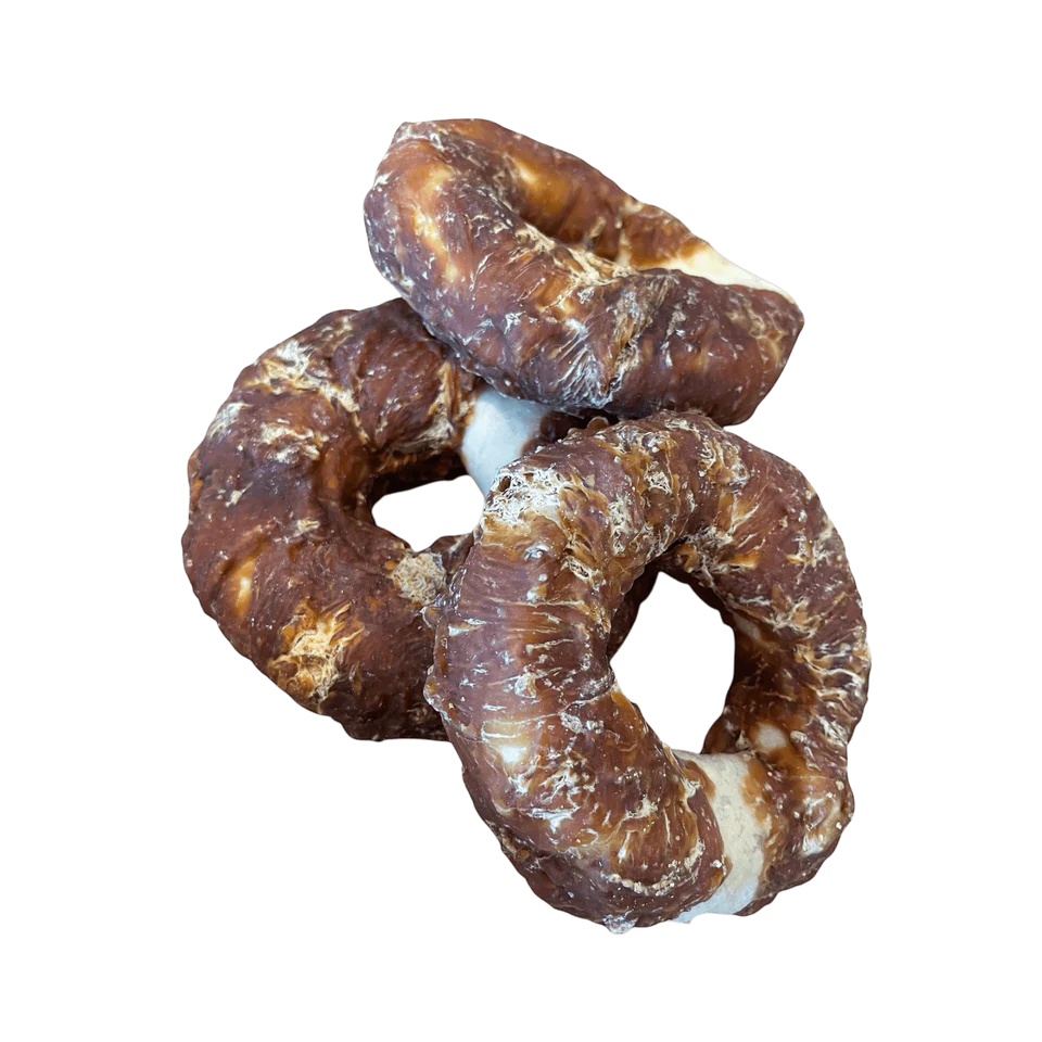 Hühnerbrust Donuts